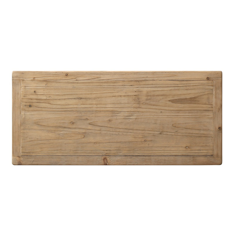Two Doors Cabient Weathered Natural 39x18x35H