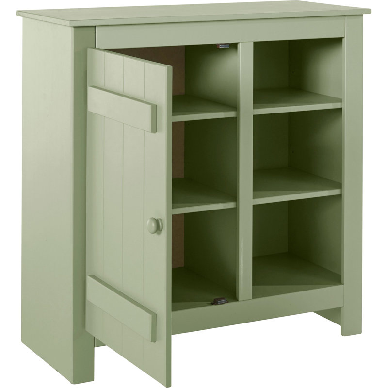 Dacus 90cm W Chest of Drawers, Green
