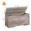 Banc de rangement l 39,4 po Lingle-1141697215