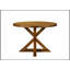 Table de salle à manger à finition chêne vieilli Wallace II, durable et élégante pour un décor moderne et traditionnel, idéale pour les réunions de famille.