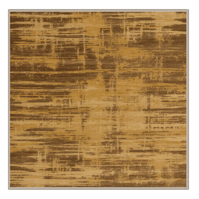 Machine Washable Abstract Brown Area Rug