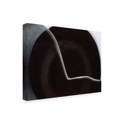 Natylee Okeefe, abstraction noire sur toile