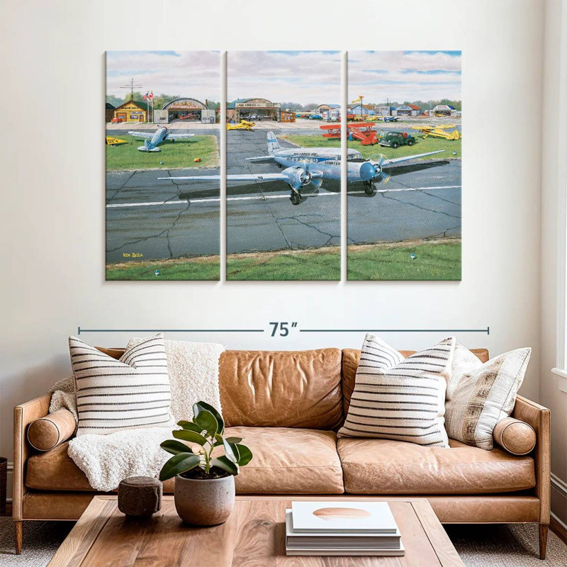 Mehar Municipal Airport, 42" H x 65" W