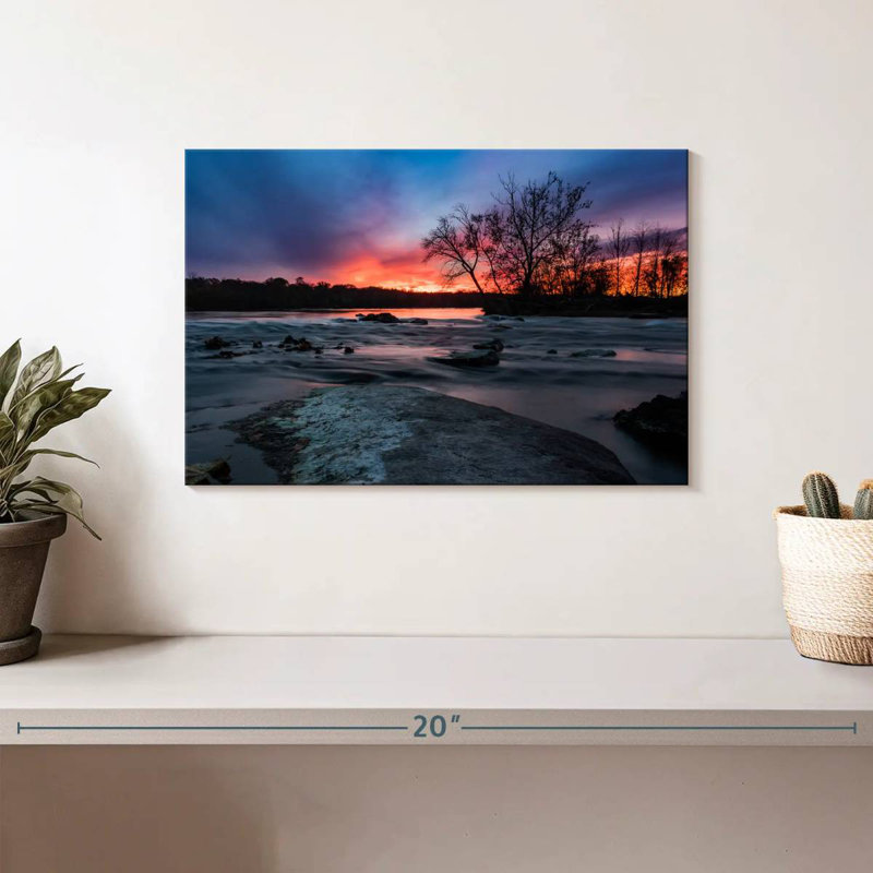 Alvord Sunset At Belle Isle, 8" H x 12" W