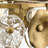 Loretta 3 - Light Gold Ombre Geometric Pendant