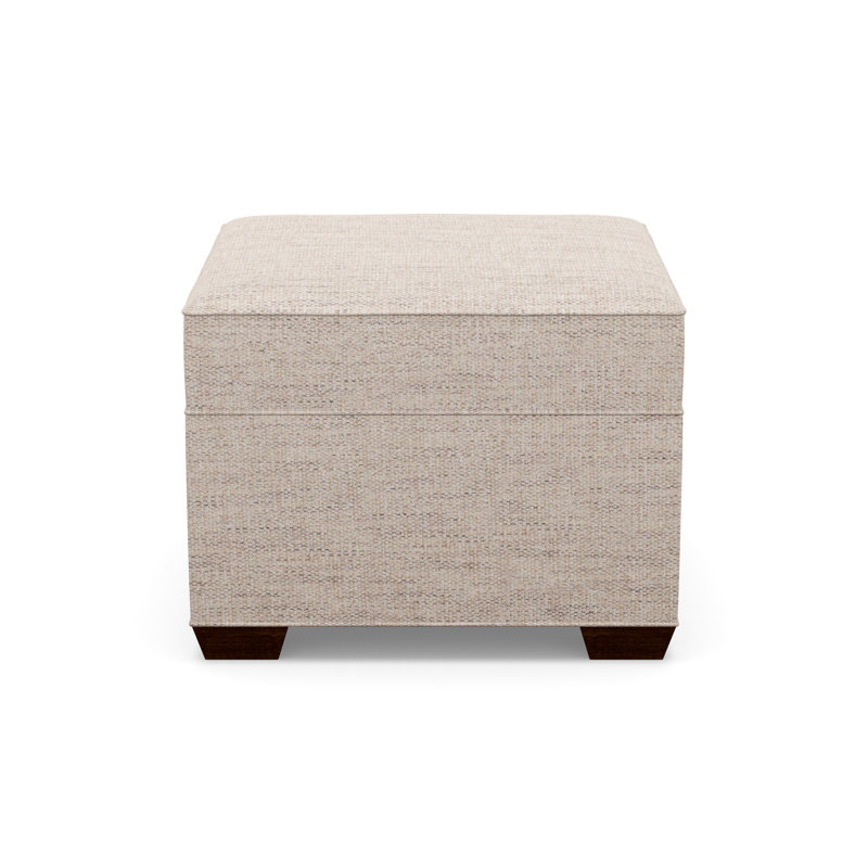 Square Ottoman, 3906-74, Walnut