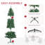 Sapin de Noël artificiel non illuminé de 2,13 m (7 pi), sapin noble élancé avec branches réalistes et 499 pointes, vert-1667364753-1674912243