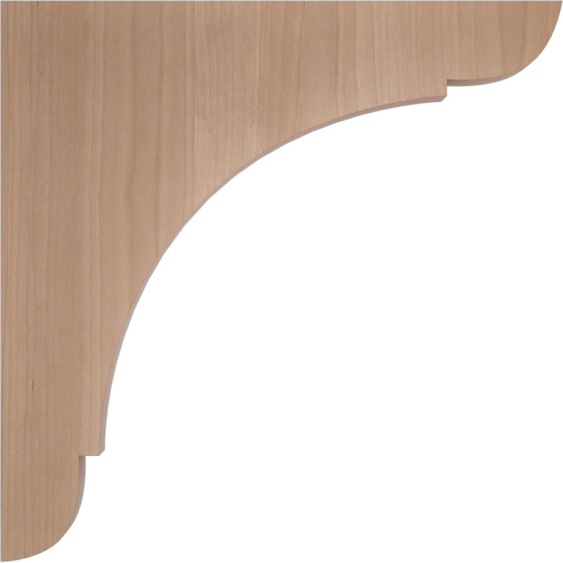 Support olympique en bois, Cerisier, H 12 po x l 1,75 po x P 12 po