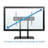 Mount-It Universal Tabletop TV Stand and AV Media Fixed Desktop Mount Fits 32" - 55" LCD/LED/Plasma