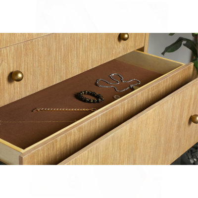 Stevie Sand Wash/Natural Cane 5-Piece Bedroom Set