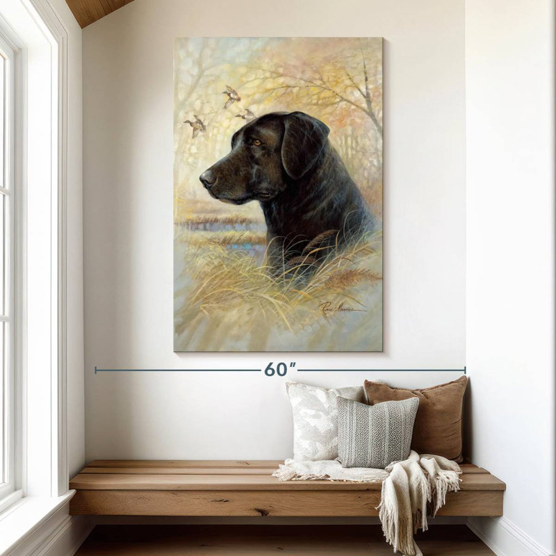 Brampt Devoted Friend, 51" H x 34" W