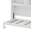Lit escamotable polyvalent et peu encombrant avec caractéristiques avancées et design élégant-499928854