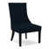 Chaise d'appoint rembourrée Tuxedo