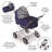 Just Like Mommy 3-In-1 Doll Stroller-97810759