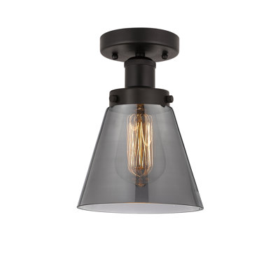 Coplay Glass Semi Flush Mount