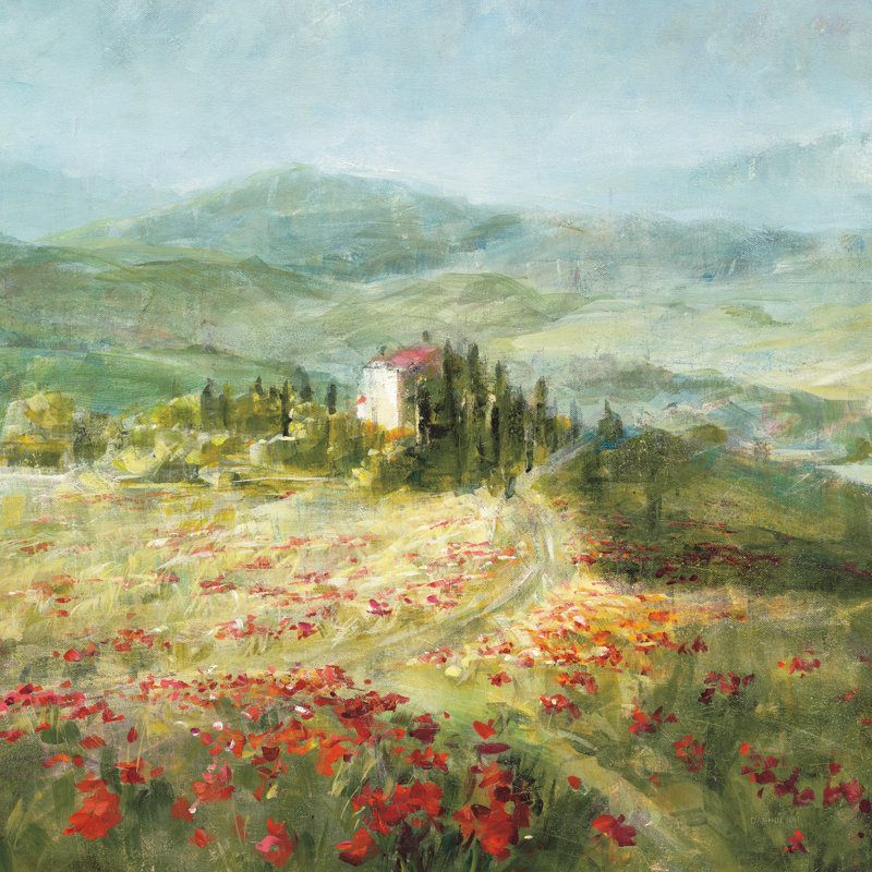 L'été en Provence, H 30 po x l 30 po