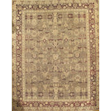 Antique One-of-a-Kind 10'2" X 12'8" Area Rug