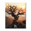 Horloge murale «Silence Of The Single Tree At Stunning Sunset»-284793682