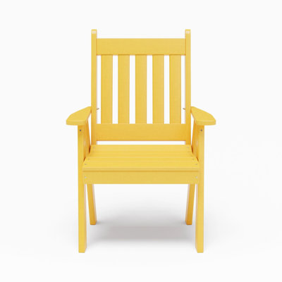 Keystone Amish Co. Franklin Poly Composite Chair, Lemon Yellow