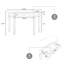 Console à miroir 47 po Voss-1745775377