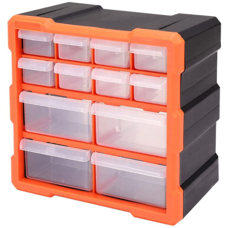 Bond Hardware Organiser for Diy Tool Bits Plastic Storage Units