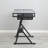 Adjustable Glass Top Drafting Table with Large Storage