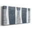 Toile tendue avec châssis abstrait 8 # XLII-Abstract
