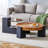 The Detachable Double-Decker Coffee Table, The Stylish Design Is More Precious, And The Detachable Design Can Make The Use Of Space More Flexible And Suitable For Various Scenes.-114223286