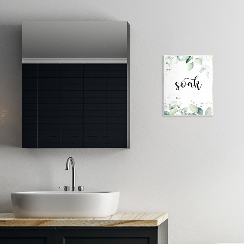 Plaque murale Soak