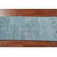 Tapis bleu clair clair fait à la main Gabbeh 3 x 10