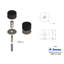 Stainless Steel Floor Mount Stop-43638043