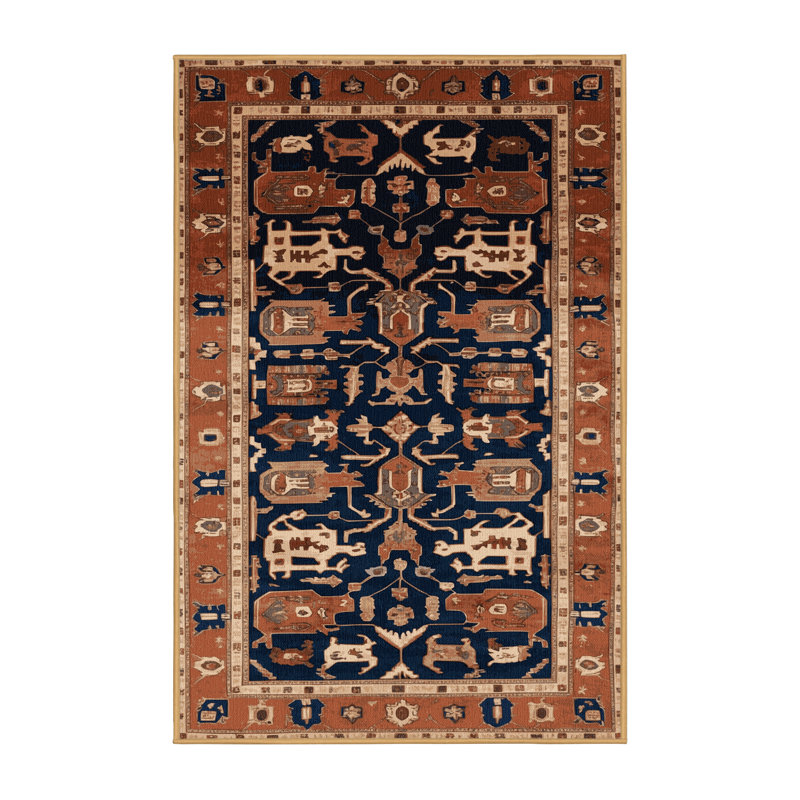Tapis brun lavable à la machine, Rectangulaire 8 pi x 12 pi