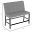 Banc rembourré 100% polyester Besaw