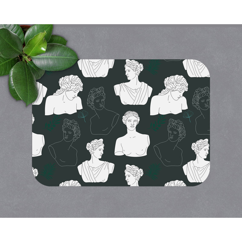 Nevaya Hard Floor Rectangular Chair Mat, 70 x 100cm