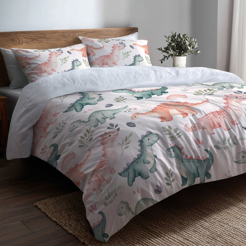 Ensemble de literie pour enfants 4 pièces - Ensemble d'édredon pour enfants, King Comforter + 3 Additional Pieces