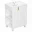 Meuble-lavabo 24 po avec lavabo en céramique-617866258