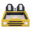 Lit plateforme avec roulettes Race