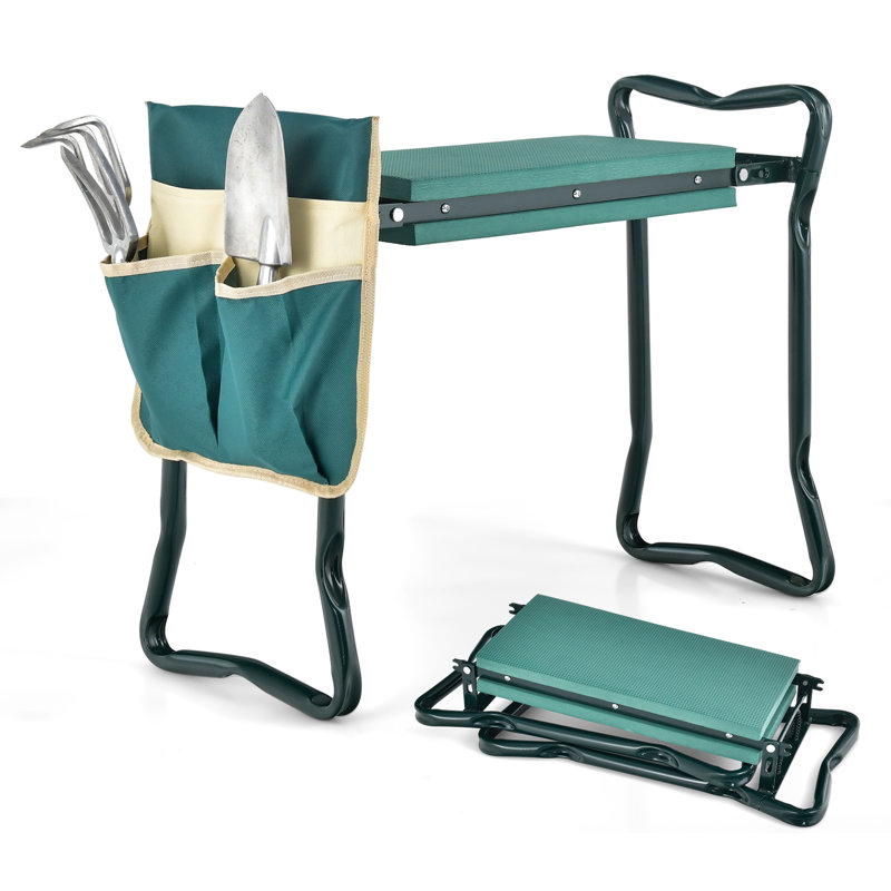 Britzel Metal Outdoor Bench, 49cm H x 60cm W x 27cm D