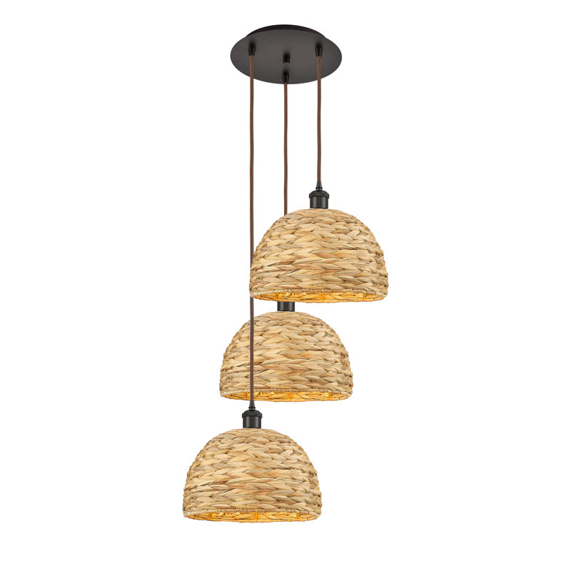 Mattson 3 - Light Dome Pendant, Oil Rubbed Bronze
