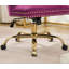 Chaise de bureau moderne rembourrée capitonnée avec base en métal et chaise de bureau réglable-258777098-258777110