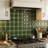 11.5" x 11.5" Glazed 3D Textured Handmade Look Recycled Glass Wall Mosaic Tile-138326100