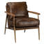 Fauteuil club en cuir Christopher-551337207