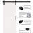Sliding Standard Single Barn Door Hardware Kit-49602999
