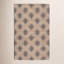 Atolia Handmade Trellis Natural/ Navy Area Rug (9'X12')-1954886022