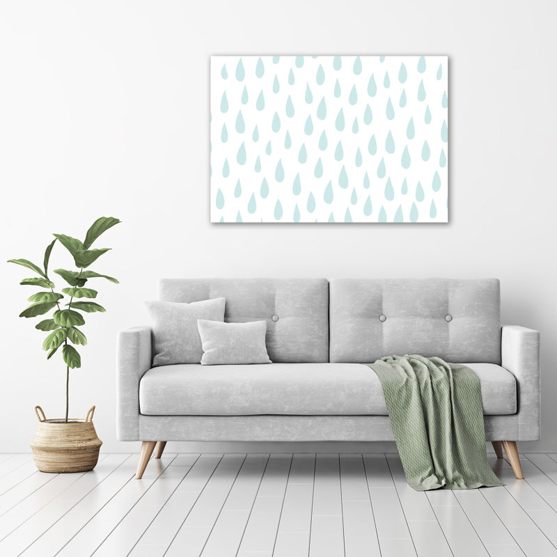 Droplets - Wrapped Canvas Print