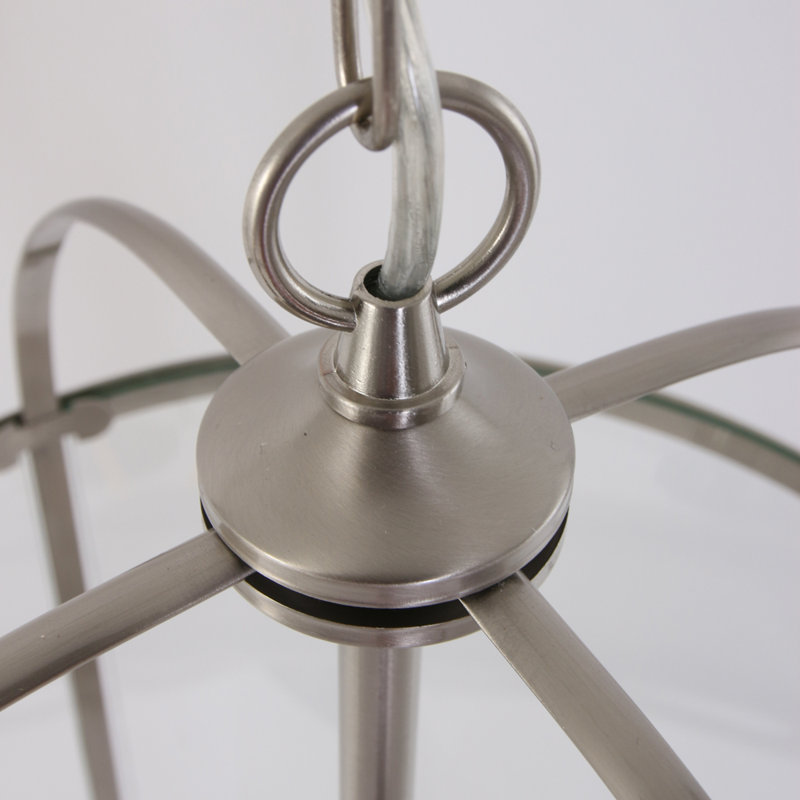 Quakertown 4 - Light Lantern Pendant, Steel