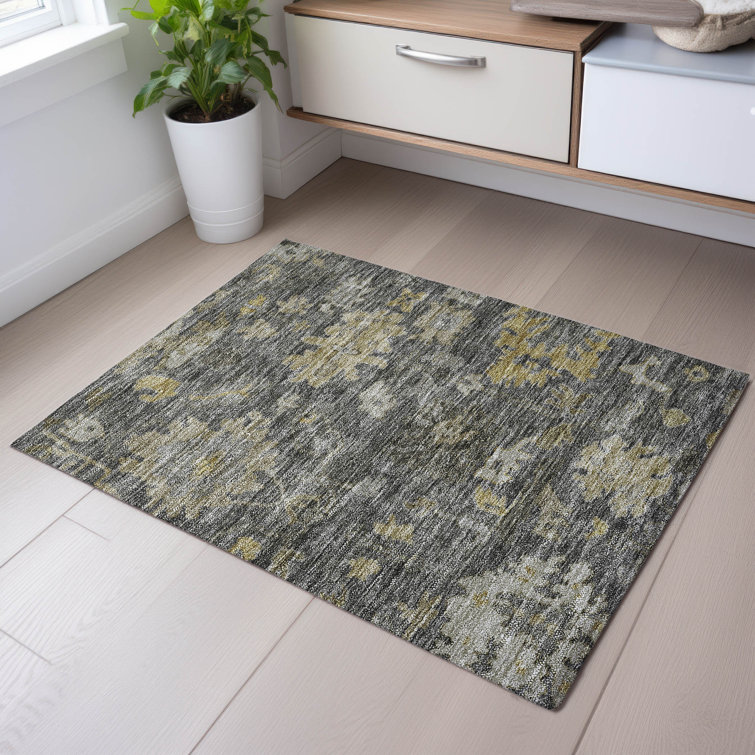 Premium Machine Washable Konopka AMF1108 Global Rug