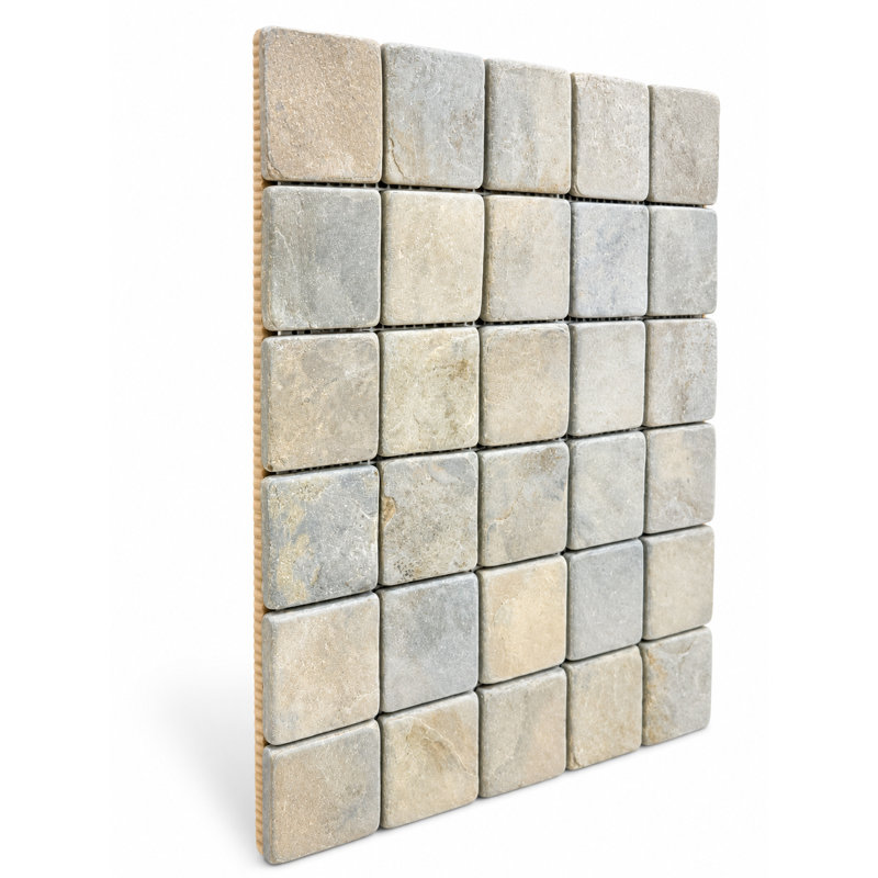 Mosaïque multicolore ardoise 2 x 2