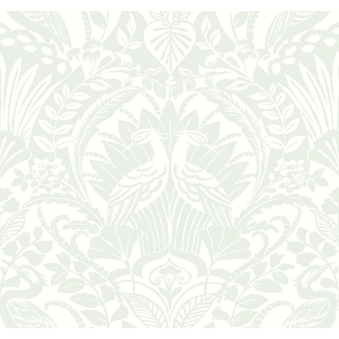 Damask Double Roll York Wallcoverings 