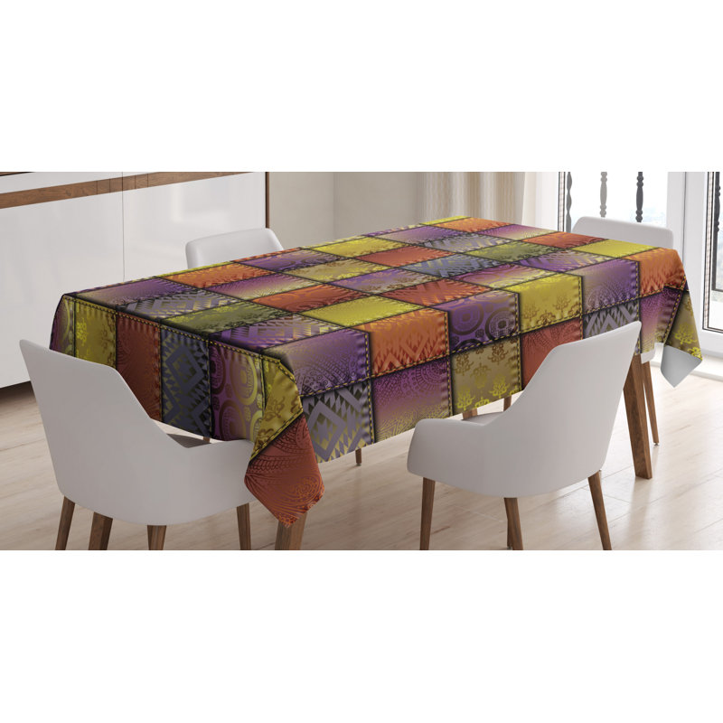 Fabric Tablecloth, 90" L x 60" W